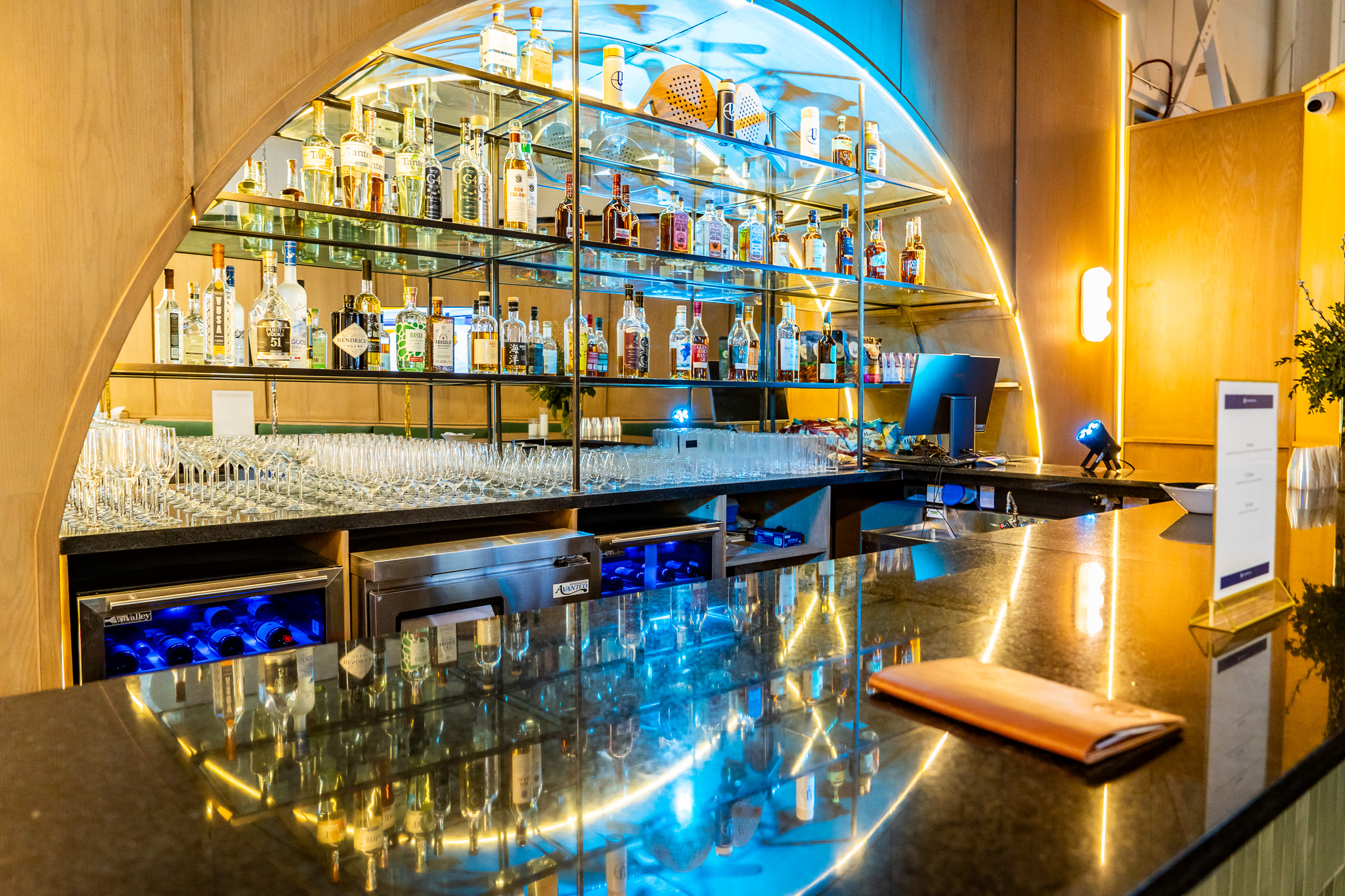 Post-match refreshments at LaBarra